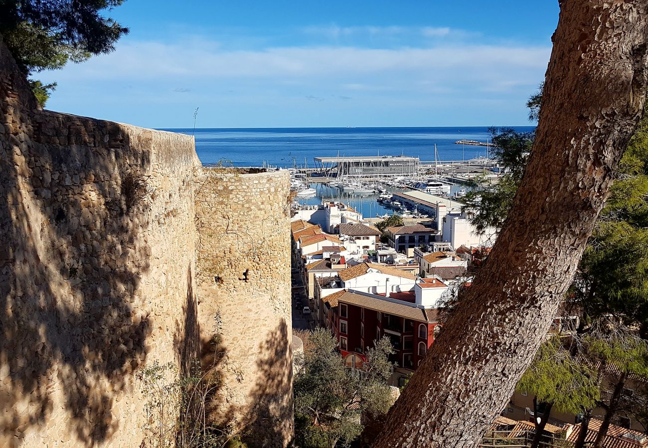 Appartement à Denia - Appartement spacieux dans l'urbanisation avec piscine et parking